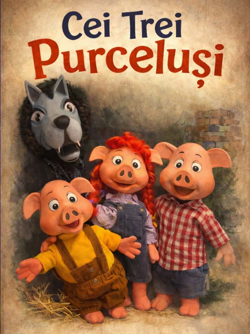 cei trei purcelusi