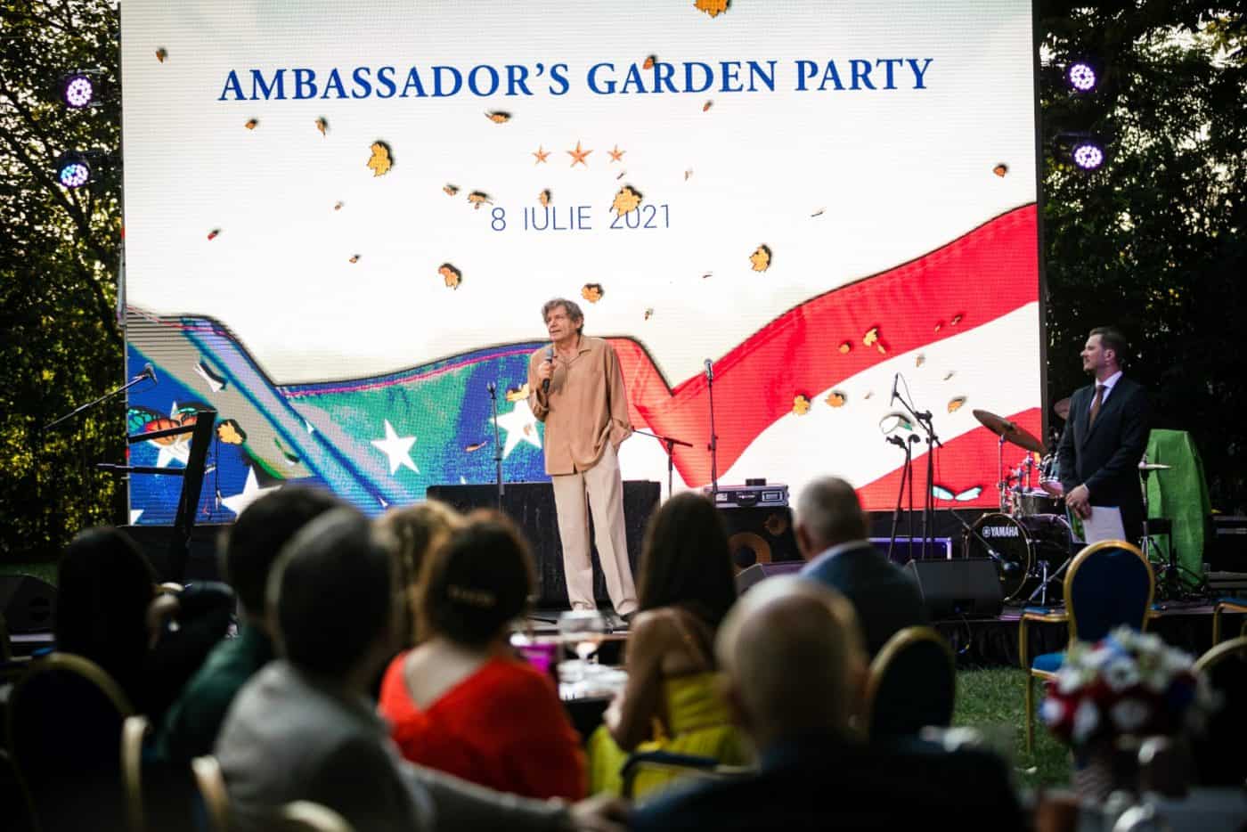 Ambasadorul participă la petrecerea Garden Party Creas, eveniment oficial 2021.